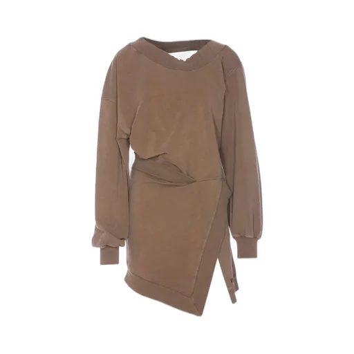 The Attico Asymmetric Cut-Out Mini Dress