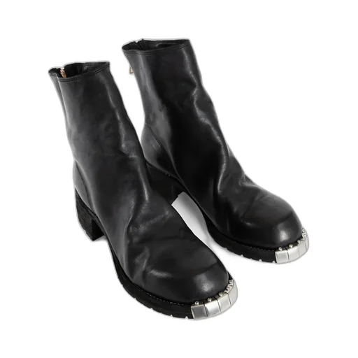 Zippered Short Boots