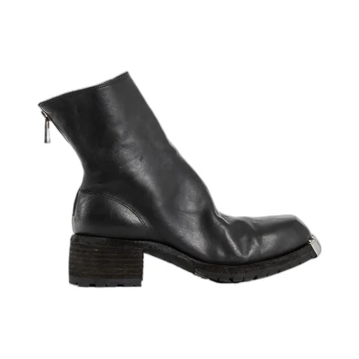 Zippered Short Boots