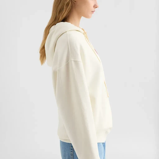 Cotton Terry Zip-Up Sweatshirt