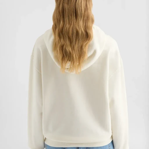 Cotton Terry Zip-Up Sweatshirt