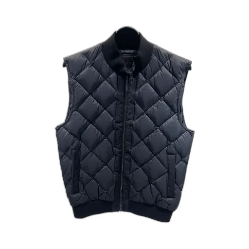 Zippered Cotton Vest