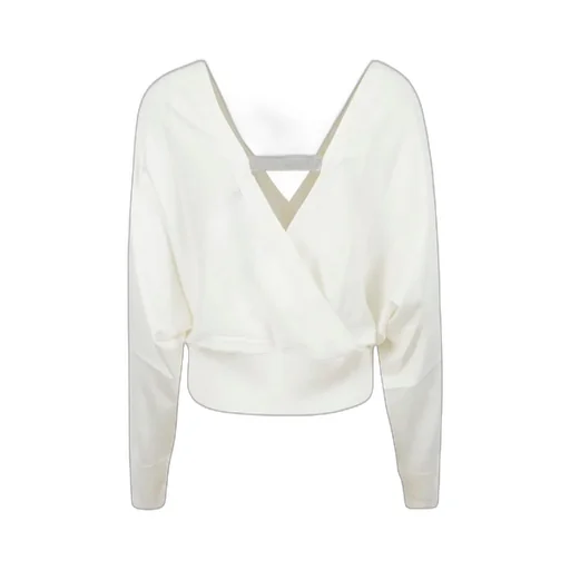 V-Neck Ribbed Sweater