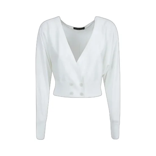 V-Neck Knit Cardigan