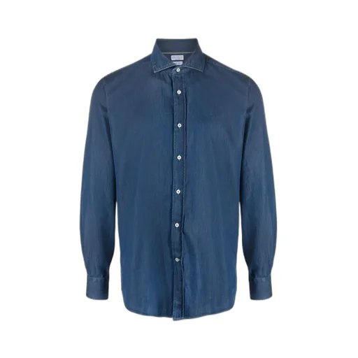 Long-Sleeved Cotton Shirt
