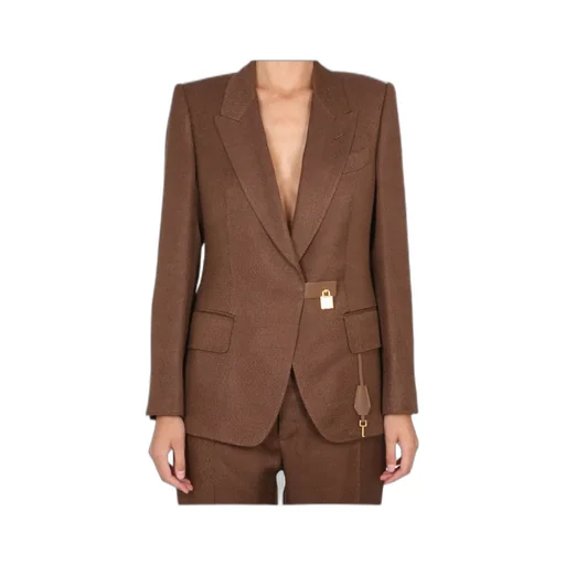 Tom Ford Padlock Single-Breasted Blazer
