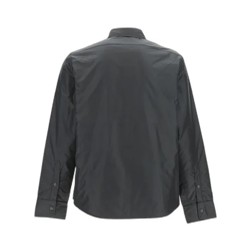 Aspesi Padded Long-Sleeved Snapped Shirt Jacket