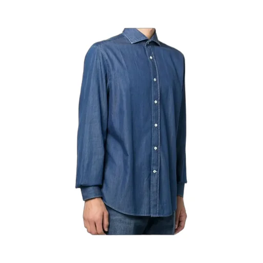 Long-Sleeved Cotton Shirt