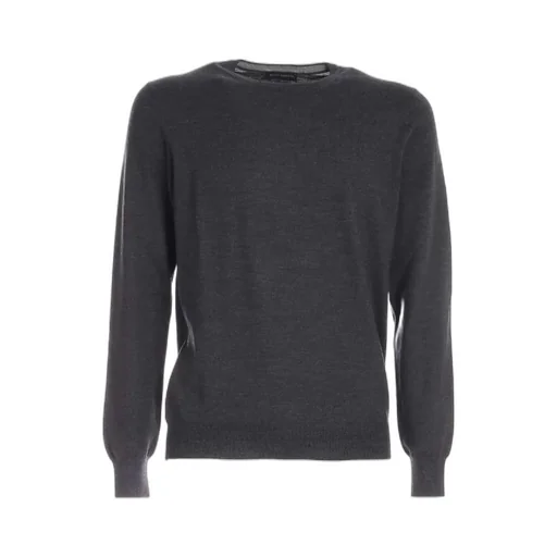 Crew-Neck Wool Sweater