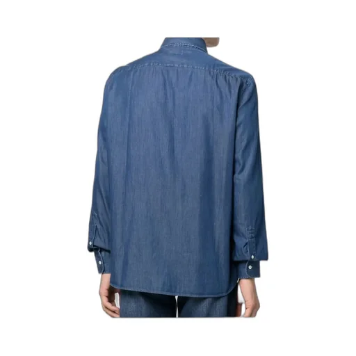 Long-Sleeved Cotton Shirt