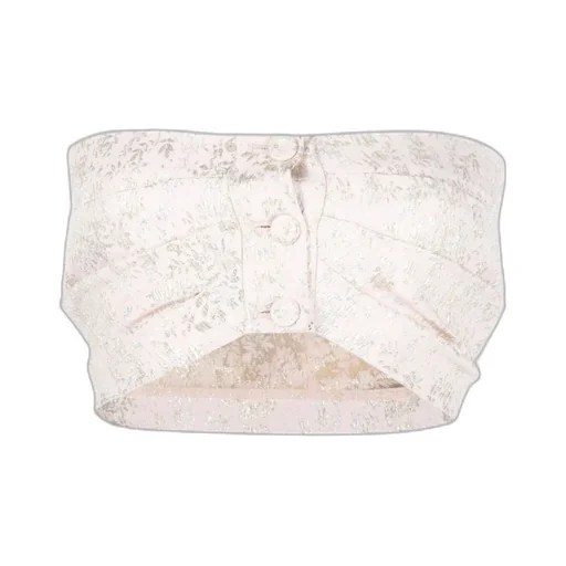 Philosophy Di Lorenzo Serafini Jacquard Buttoned Bandeau Top