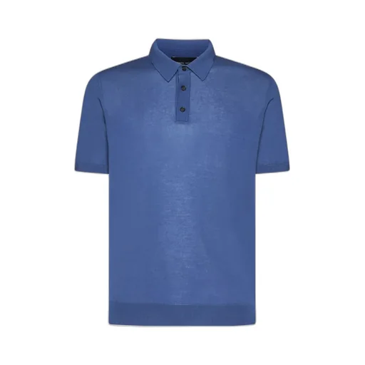 Button-Down Short Sleeve Polo Shirt