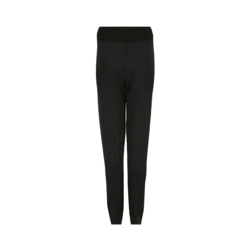 Salvatore Ferragamo Perforated Drawstring Leggings