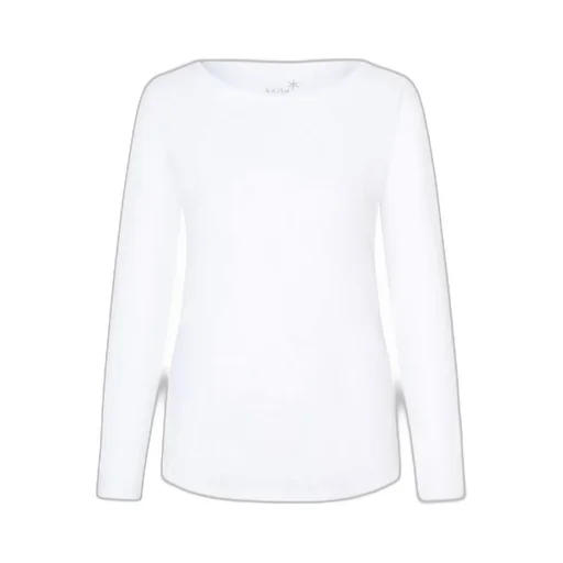Boat Neck Long Sleeve T-Shirt