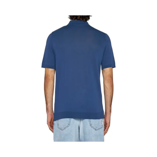 Button-Down Short Sleeve Polo Shirt