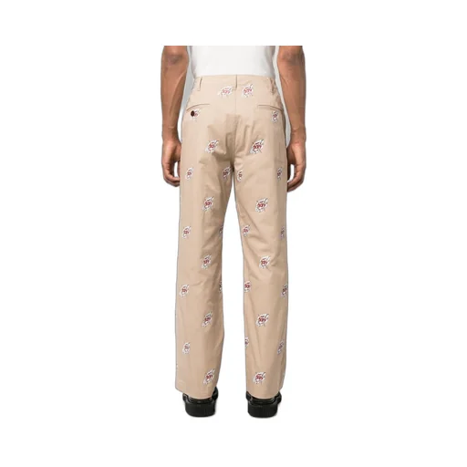 Graphic Print Trousers