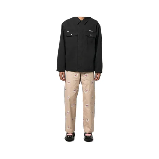 Graphic Print Trousers