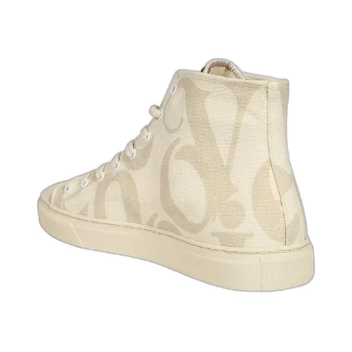 Orb-Print High-Top Sneakers