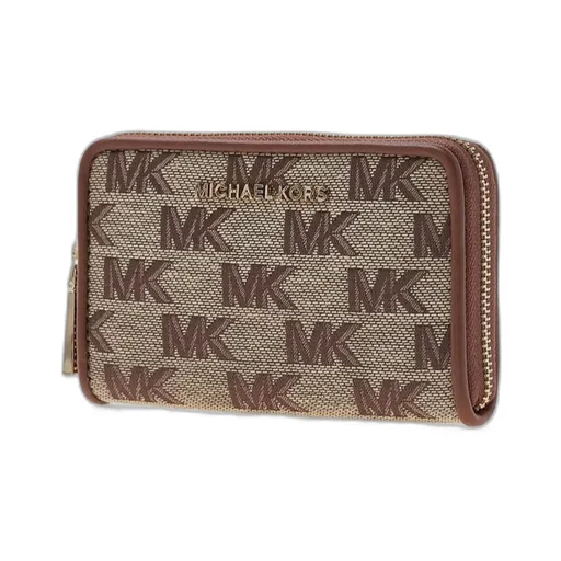 Logo-Plaque Zip-Fastening Wallet