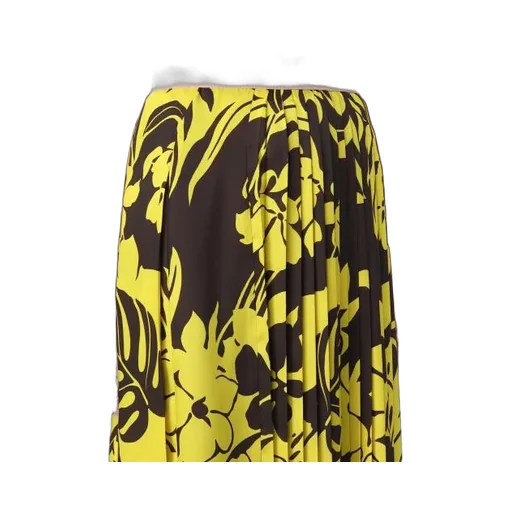 Yellow And Black Skirt