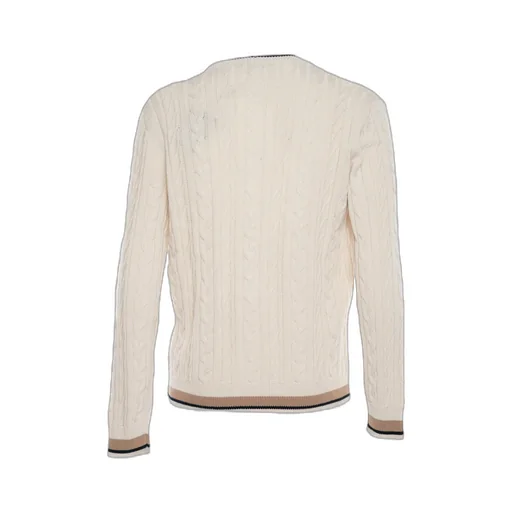 Peserico Cable Knit Button Cardigan