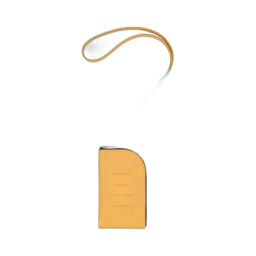Rick Owens Edfu Zipped Neck Wallet