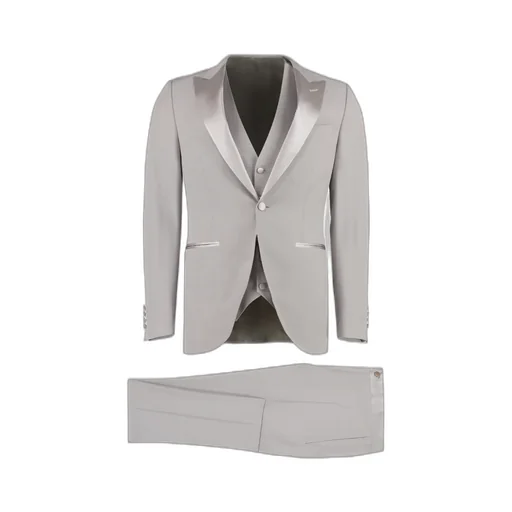 Canali Satin Lapel Two-Piece Suit