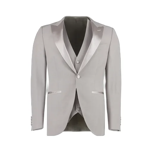 Canali Satin Lapel Two-Piece Suit