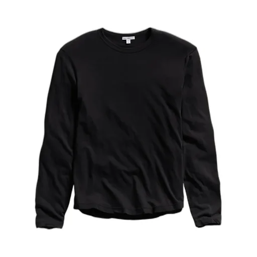 Long-Sleeve Cotton T-Shirt