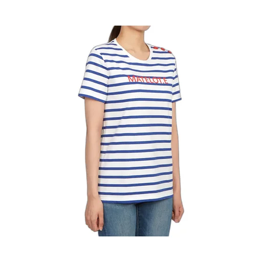Striped Printed T-Shirt