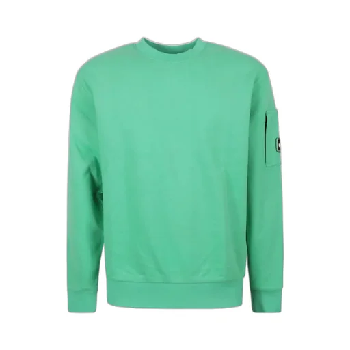 Logo-Patch Cotton Sweatshirt