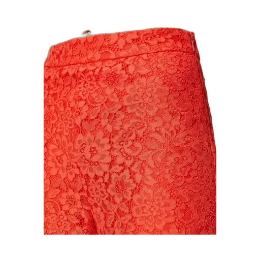Twinset Macramé Lace Wide Leg Trousers