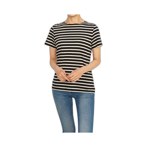 Striped Short-Sleeved T-Shirt