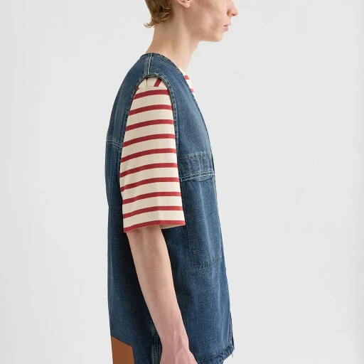 Denim Padded Vest
