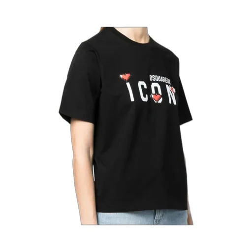 Dsquared2 Logo Printed Crewneck T-Shirt