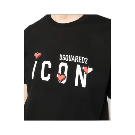 Dsquared2 Logo Printed Crewneck T-Shirt