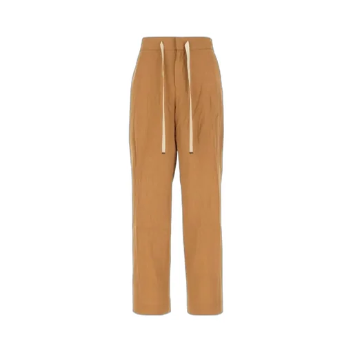 Drawstring Welt-Pocket Trousers