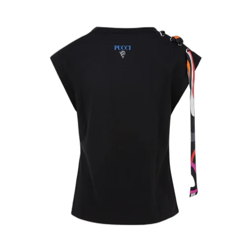 Iride-Print Cotton Top