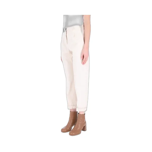Slim-Cut Tapered-Leg Trousers
