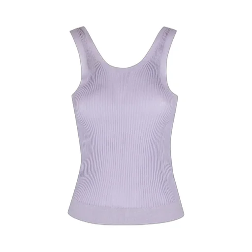 Cecilie Bahnsen Ribbed Knit Sleeveless Top