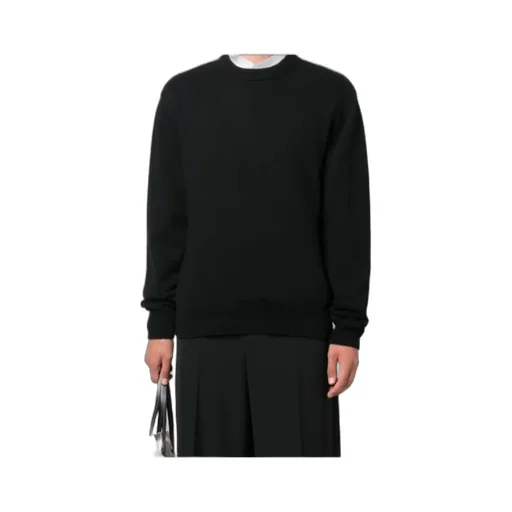 Crew-Neck Knitted Jumper