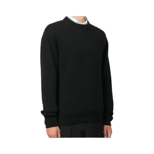 Crew-Neck Knitted Jumper