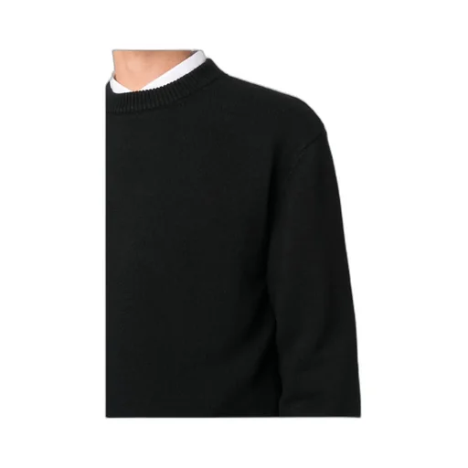 Crew-Neck Knitted Jumper