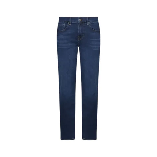 Mid-Rise Tapered-Leg Jeans