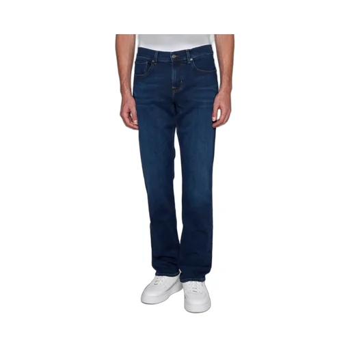 Mid-Rise Tapered-Leg Jeans