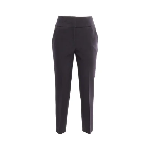 Peserico High Waist Slim-Fit Trousers