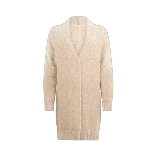 Long-Sleeve Knitted Cardigan