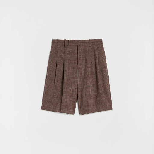 Flamé Wool Blend Shorts
