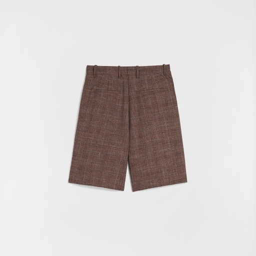 Flamé Wool Blend Shorts