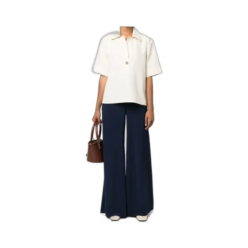 Wide-Leg Casual Pants